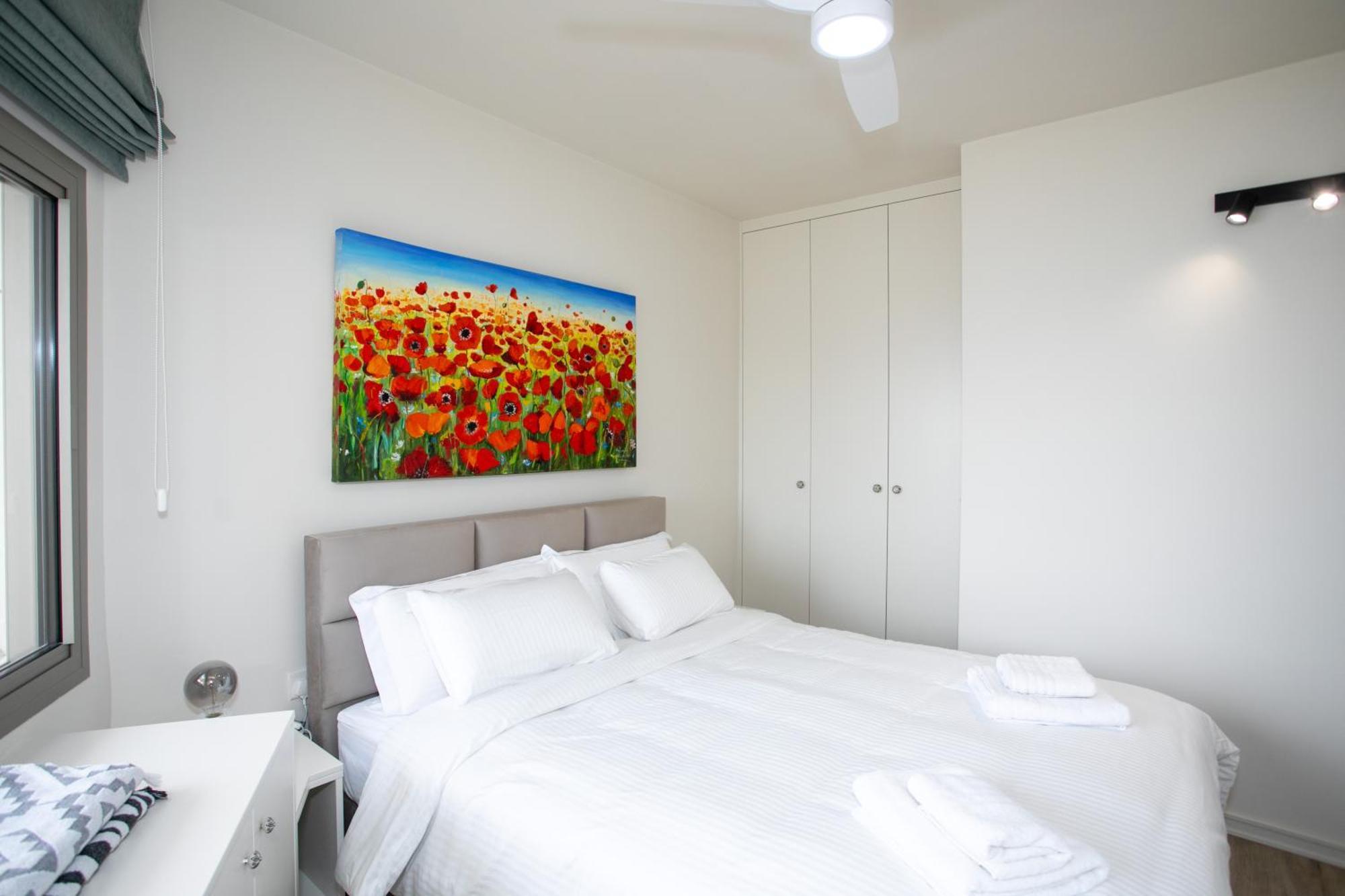 Palmove Luxurious Beachfront Apt لارنكا المظهر الخارجي الصورة